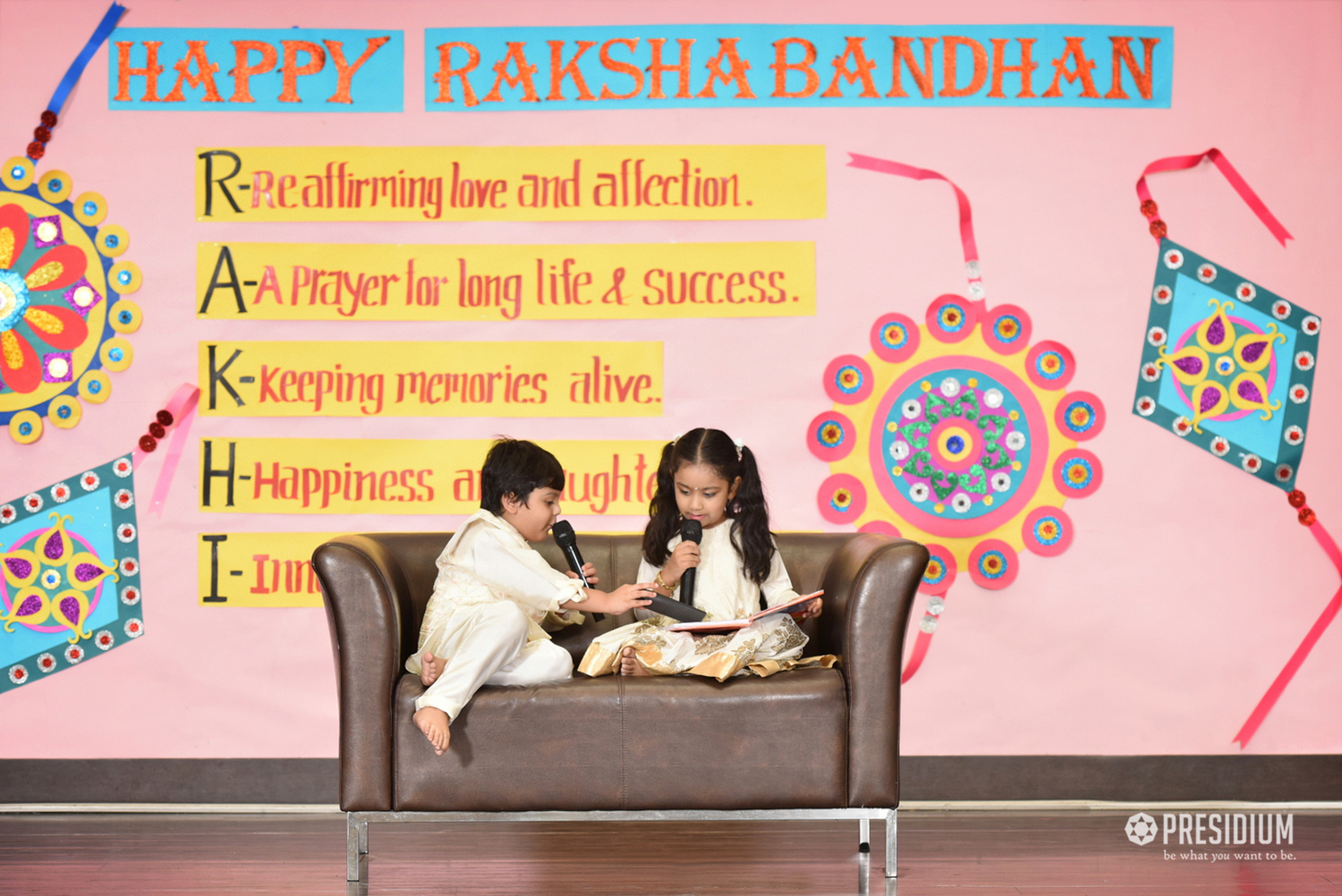 Presidium Rajnagar, PRESIDIANS WEAVE THE ESSENCE OF RAKHI WITH HEARTFELT JOY